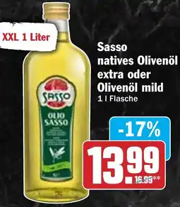 HIT Sasso natives Olivenöl extra oder Olivenöl mild Angebot