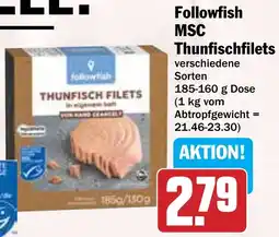 HIT Followfish MSC Thunfischfilets Angebot