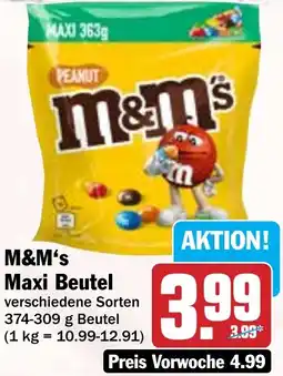 HIT M&M's Maxi Beutel Angebot
