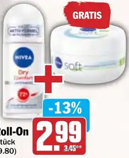 HIT Nivea Deo Roll-On Angebot