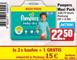 HIT Pampers Maxi Pack Angebot