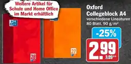 HIT Oxford Collegeblock A4 Angebot