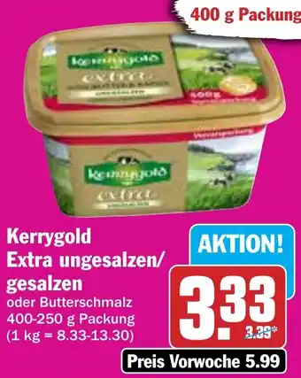 HIT Kerrygold Extra ungesalzen/ gesalzen Angebot