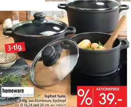Zurbrüggen Homeware professional topfset turin Angebot