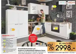 Zurbrüggen Welnova moderne landhausküche welnova home Angebot