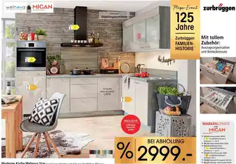 Zurbrüggen Mican moderne küche welnova star Angebot