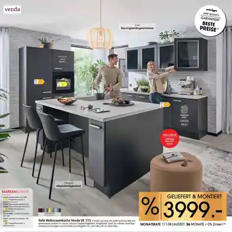 Zurbrüggen Venda wohnraumküche ve 315 Angebot