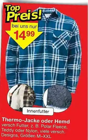 Jawoll Thermo-jacke Oder Hemd Angebot