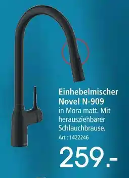Zurbrüggen Einhebelmischer novel n-909 Angebot