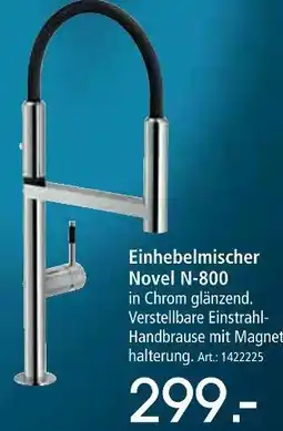 Zurbrüggen Einhebelmischer novel n-800 Angebot