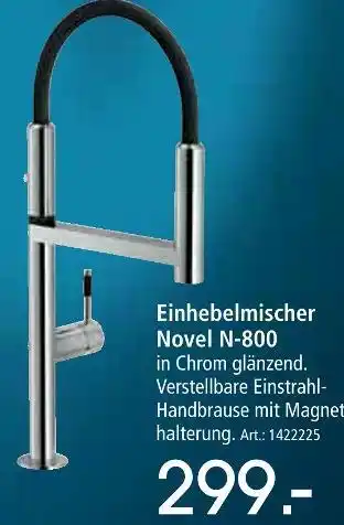 Zurbrüggen Einhebelmischer novel n-800 Angebot