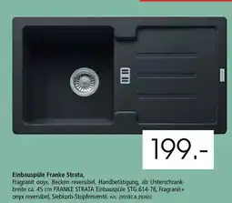 Zurbrüggen Franke einbauspüle strata Angebot