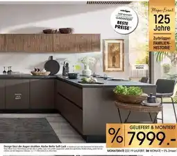 Zurbrüggen Nolte küche soft lack Angebot