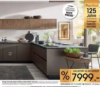Zurbrüggen Nolte küche soft lack Angebot