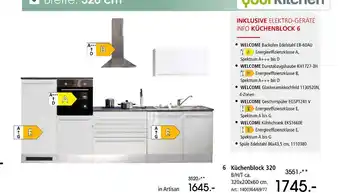 Zurbrüggen Yourkitchen küchenblock 320 Angebot