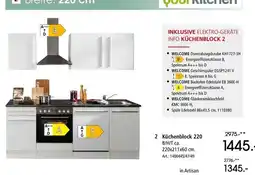 Zurbrüggen Welcome küchenblock 220 Angebot