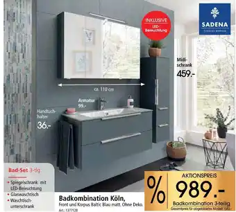 Zurbrüggen Sadena badkombination köln Angebot