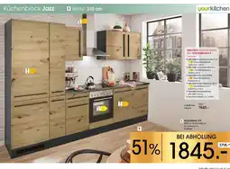 Zurbrüggen Yourkitchen küchenblock jazz Angebot