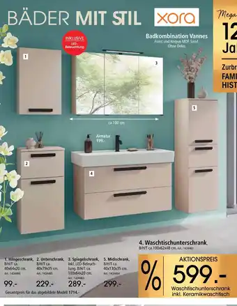 Zurbrüggen Xora badkombination vannes Angebot