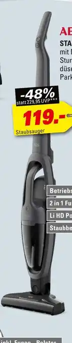 Höffner Aeg staubsauger „as52cb18dg“ Angebot