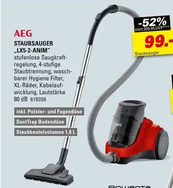 Höffner Aeg staubsauger „lx5-2-anim“ Angebot