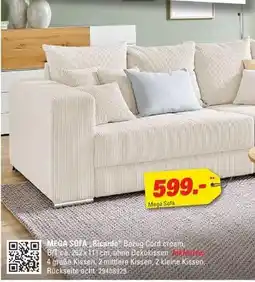 Höffner Mega sofa „ricardo“ Angebot