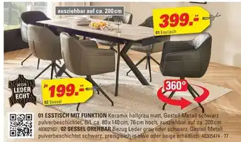 Höffner Esstisch mit funktion Angebot