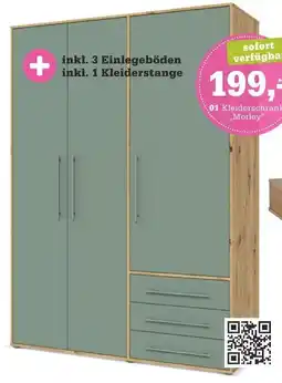 Höffner Kleiderschrank morley Angebot