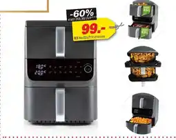 Höffner Doppelkammer heissluftfritteuse „16404 Angebot