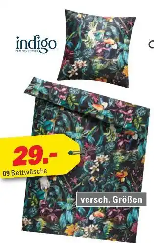 Höffner Indigo makosatin-bettwasche „holiday Angebot