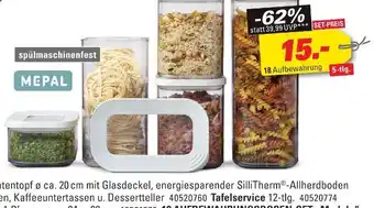 Höffner Mepal aufbewahrungsdosen-set „modula“ Angebot