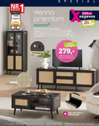 Höffner Kleinmöbel-serie „vienna premium“ Angebot