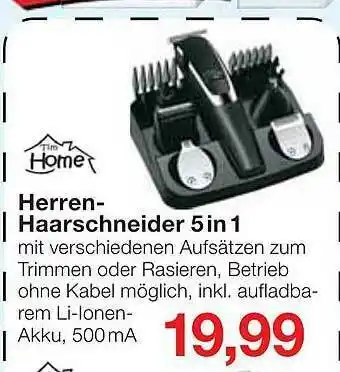 Jawoll Herren-haarschneider 5in1 Tim Home Angebot