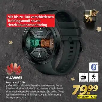 Marktkauf Huawei Smartwatch Gt2e Angebot