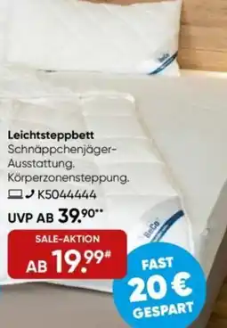 Galeria BeCo Leichtsteppbett Angebot
