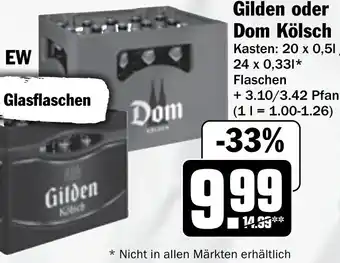 HIT Gilden oder Dom Kölsch Angebot