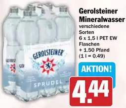 HIT Gerolsteiner Mineralwasser Angebot