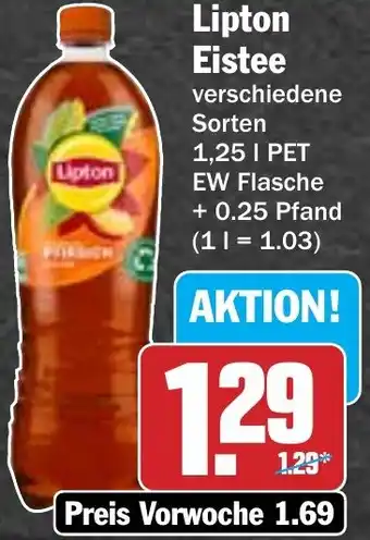 HIT Lipton Eistee Angebot