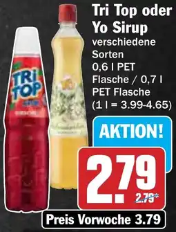 HIT Tri Top oder Yo Sirup Angebot