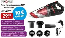 Galeria MAXXMEE Akku-Handstaubsauger 5217 Angebot