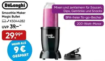 Galeria DeLonghi Smoothie Maker Magic Bullet Angebot
