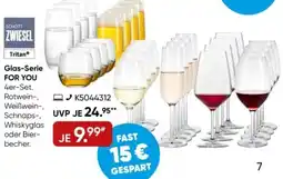 Galeria SCHOTT ZWIESEL Glas-Serie FOR YOU Angebot