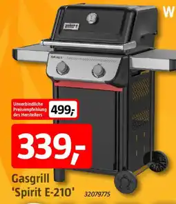 Bauhaus weber Gasgrill "SPIRIT E-210" Angebot