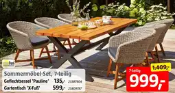 Bauhaus Sunfun Sommermöbel-Set, 7-teilig Angebot