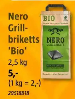 Bauhaus Nero Grillbriketts 'Bio' Angebot