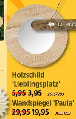 Bauhaus Wandspiegel 'Paula' Angebot