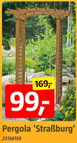 Bauhaus Pergola 'Straßburg' Angebot