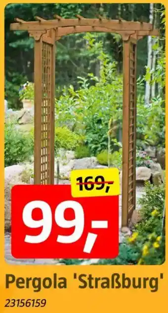 Bauhaus Pergola 'Straßburg' Angebot