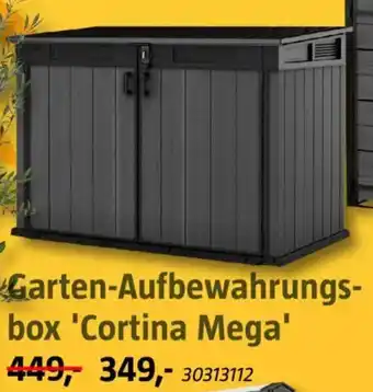 Bauhaus Garten-Aufbewahrungs- box 'Cortina Mega' Angebot