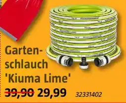 Bauhaus Gartenschlauch 'Kiuma Lime' Angebot
